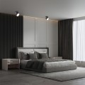 Lampa sufitowa Kendal oprawa natynkowa 1 x GX53 czarna LP-6331/1SM BK movable Light Prestige