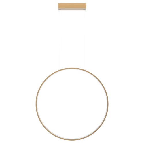 Lampa wisząca Mirror wisząca duża złota CCT LP-999/1P L GD CCT Light Prestige