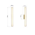 Kinkiet ścienny Linea LED CCT IP44 złoty LP-0510/1W-45 GD Light Prestige