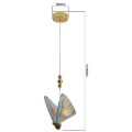 Lampa wisząca Mariposa kolorowa LP-1715/1P color Light Prestige