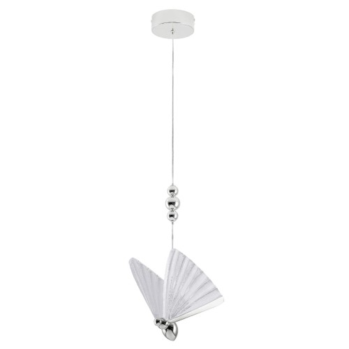 Lampa wisząca Mariposa  motyl chrom LP-1715/1P CH Light Prestige