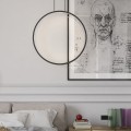 Lampa wisząca Mirror mała czarna CCT LP-999/1P S BK CCT Light Prestige