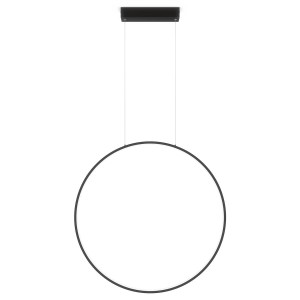 Lampa wisząca Mirror wisząca duża czarna CCT LP-999/1P L BK CCT Light Prestige