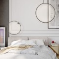 Lampa wisząca Mirror wisząca duża czarna CCT LP-999/1P L BK CCT Light Prestige