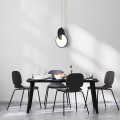 Lampa wisząca Circlo LED CCT czarna LP-1311/1P BK  Light Prestige