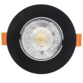 Ruchome oczko podtynkowe Plus czarne LED CCT LP-1506/1RS BK Light Prestige