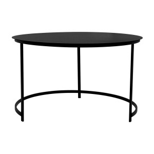 Metalowy stolik kawowy czarny do salonu KS-39 STOLIK z serii KAJA HOME