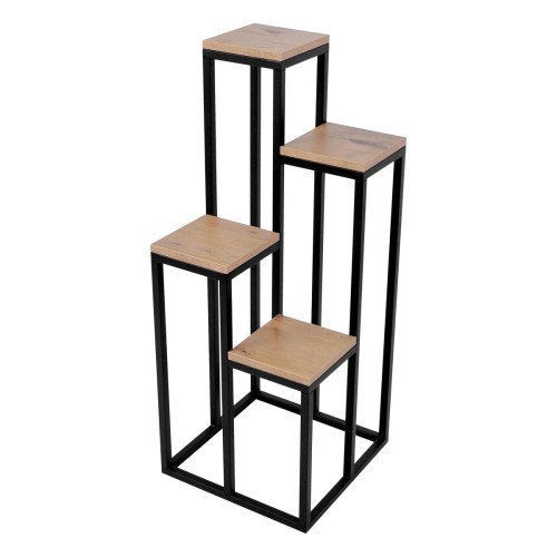 Duży kwietnik z czterema miejscami na kwiaty metalowy KS-33 KWIETNIK IV z serii KAJA HOME