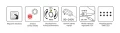 Lampka biurkowa K-BL1513A CZARNY z serii ERIS Kaja Lighting