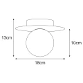 Lampa sufitowa K-5452 z serii ROBIN Kaja Lighting