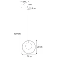 Lampa wisząca K-5395 z serii SVEN Kaja Lighting