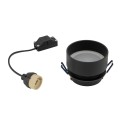 Lampa podtynkowa oczko wpuszczane SHINE czarny IP20 11348 Nowodvorski