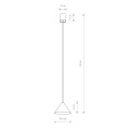 Lampa wisząca ZENITH S umbra blue IP20 11491 Nowodvorski