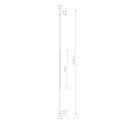Lampa wisząca VERTIC LED biały IP20 11607 Nowodvorski