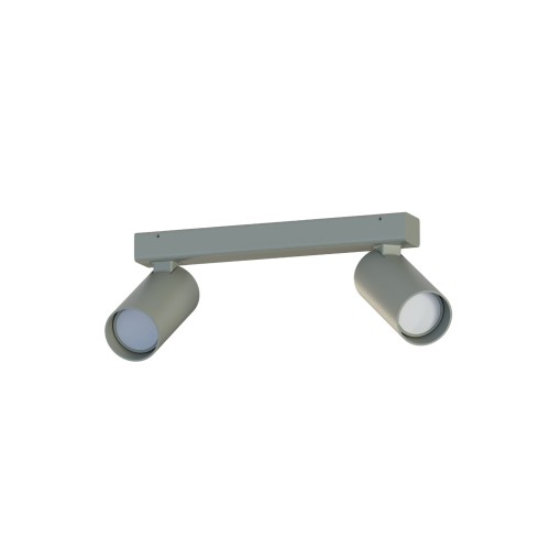 Listwa z regulowanymi reflektorkami FOURTY II 2xGU10 R35 Umbra gray 11466 Nowodvorski