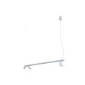 Lampa wisząca FOURTY 3xGU10 R35, G9 Silk gray 11450 Nowodvorski