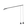Lampa przysufitowa FOURTY 5xGU10 R50, GU10 R35 Czarny 11448 Nowodvorski