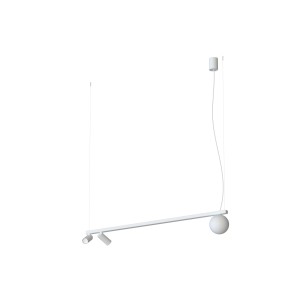Lampa wisząca FOURTY 3xGU10 R35, G9 Biały 11445 Nowodvorski