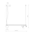 Lampa wisząca FOURTY 3xGU10 R35, G9 Biały 11445 Nowodvorski