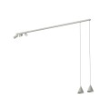 Lampa przysufitowa FOURTY 5xGU10 R50, GU10 R35 Silk gray 11451 Nowodvorski