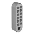  Zamek szyfrowy elektroniczny inteligentny - zestaw z nakładką na wkładkę smart lock Toya, czytnikiem linii papilarnych, Gateway Bluetooth/Wi-Fi