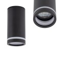 Lampa sufitowa spot – tuba natynkowa JET CZARNY DOWNLIGHT 1* GU10 6918 TK Lighting