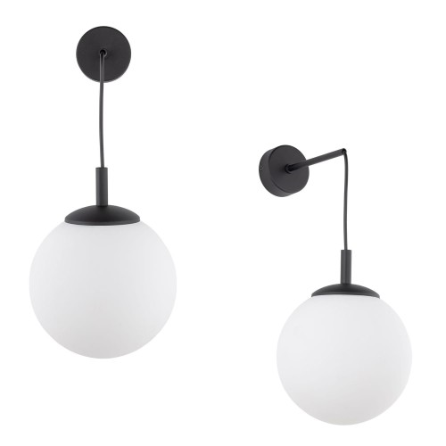 Kinkiet ESME Czarny E27 MAX 15W LED 5388 TK Lighting