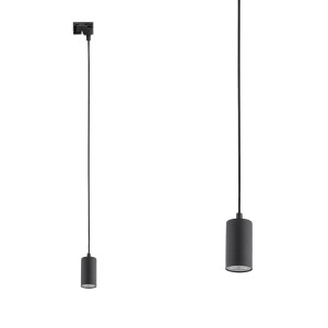 Lampa wisząca na szynę 1 fazowy TRACER CZARNY GU10 4933 TK Lighting