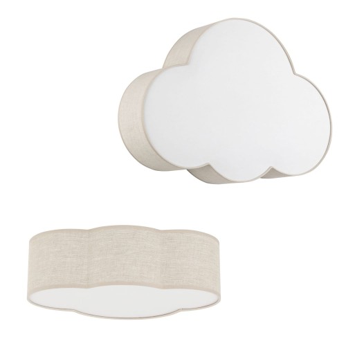 Lampa sufitowa plafon CLOUD LINEN 4 4336 TK Lighting