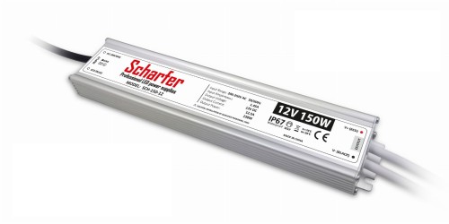 Zasilacz 150W 12V 12,5A IP67 hermetyczny SCH-150-12 SCHARFER