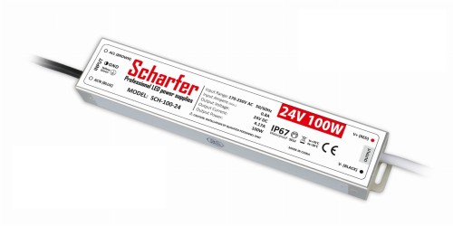 Zasilacz 100W 24V 4,17A IP67 hermetyczny SCH-100-24 SCHARFER