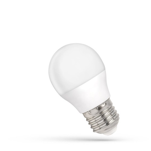Żarówka LED kulka E27 230V 4W barwa zimna SPECTRUM
