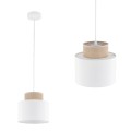 DUO WHITE JUTA LAMPA WISZĄCA 1 10078 TK Lighting