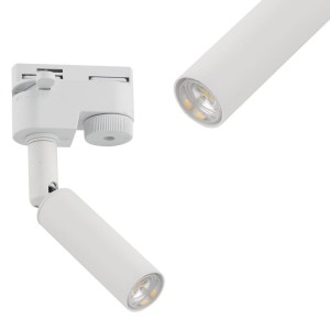 Lampa reflektor na szynę TRACER 1 obwodowy Biały 4956 TK Lighting