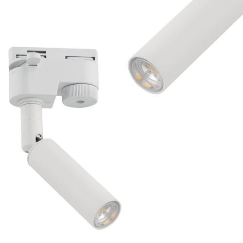 Lampa reflektor na szynę TRACER 1 obwodowy Biały 4956 TK Lighting
