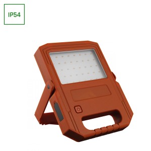 Naświetlacz solarny LED 10W 1000lm barwa zimna IP54 pomarańczowy Spectrum