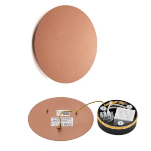 Kinkiet RING LED S Copper 10316 Nowodvorski Lighting