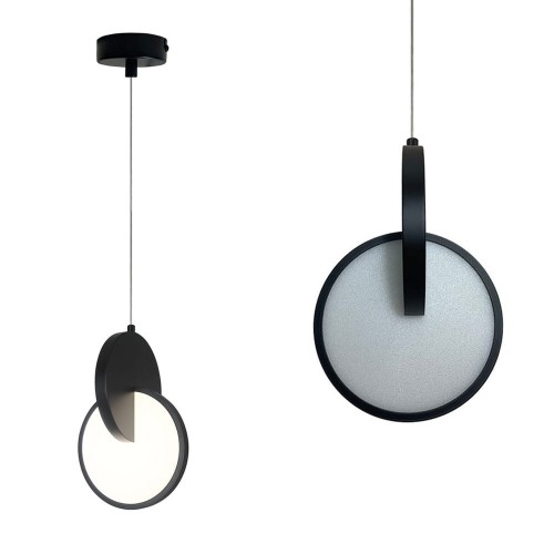 Lampa wisząca Circlo LED CCT czarna LP-1311/1P BK  Light Prestige