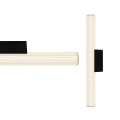 Kinkiet ścienny Linea LED CCT IP44 czarny LP-0510/1W-61 BK Light Prestige