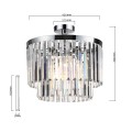Vetro plafon b Light Prestige