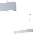 Lampa wisząca Ibros średnia 18W CCT IP20 1xLED biała LP-7001/1P 20 WH-63 18 CCT Light Prestige