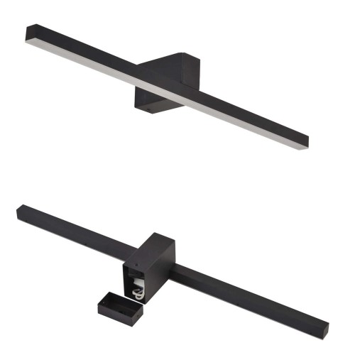 Kinkiet Nevada L czarny IP44  LP-778/1W L BK Light Prestige