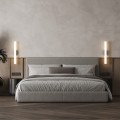 Kinkiet ścienny Linea LED CCT IP44 chrom LP-0510/1W-61 CH Light Prestige