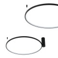Plafon Ring S CCT 1xLED czarny LP-909/1C S BK CCT Light Prestige