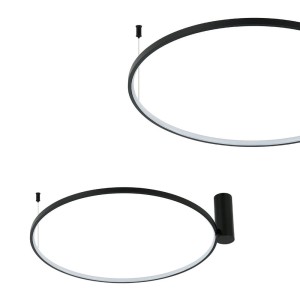 Plafon Ring S CCT 1xLED czarny LP-909/1C S BK CCT Light Prestige