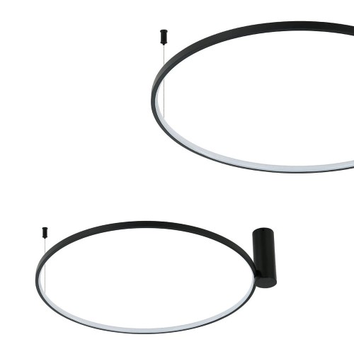 Plafon Ring S CCT 1xLED czarny LP-909/1C S BK CCT Light Prestige