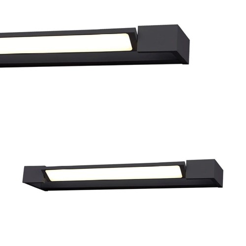 Lampa łazienkowa / Kinkiet DALI 60 czarna 4000K AZ2895 Azzardo