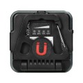 Lampa warsztatowa akumulatorowa LED COB 15W z ruchomą podstawką z magnesem 1000lm barwa zimna, USB