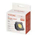 Lampa warsztatowa akumulatorowa LED COB 15W z ruchomą podstawką z magnesem 1000lm barwa zimna, USB