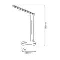 lampa biurkowa LED 5W czarna zmienna barwa światła dekoracyjne światło RGB
